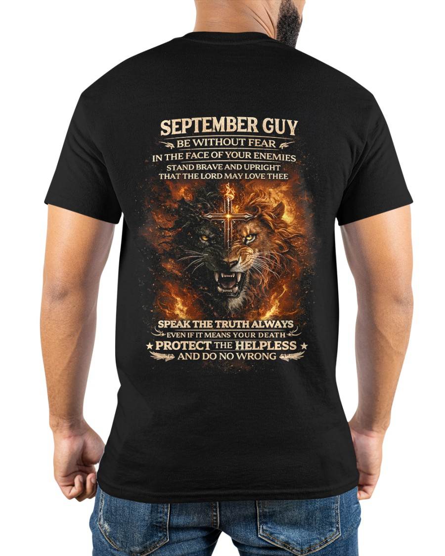 SEPTEMBER, STAND BRAVE AND UPRIGHT - SNOW MALE09 (SKU2603-09-09)