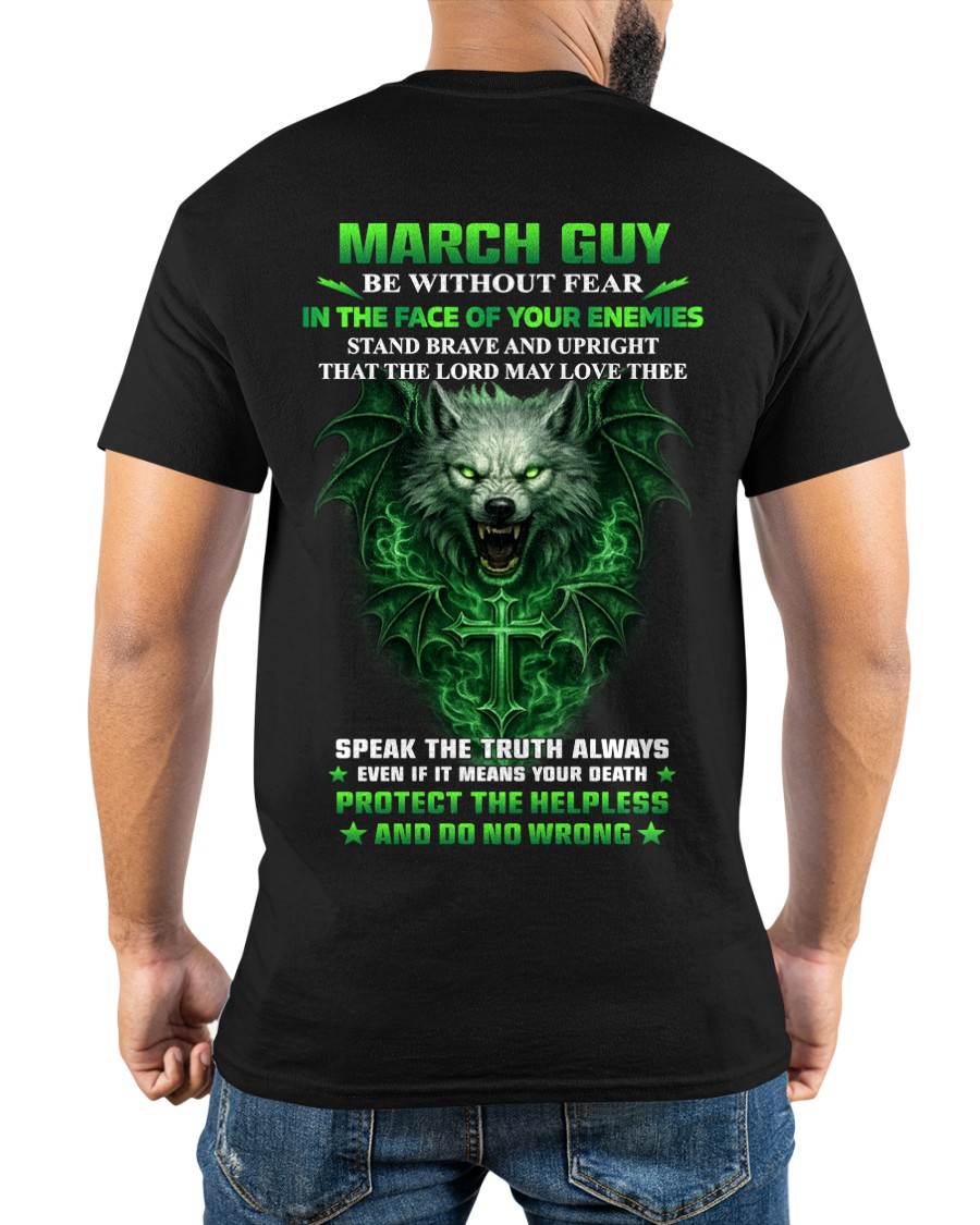 MARCH, STAND BRAVE AND UPRIGHT – SNOW MALE03 (SKU2602-105-03)