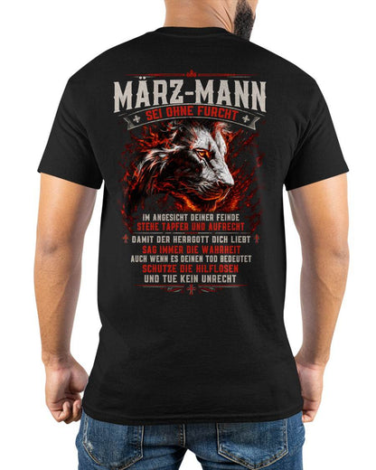 MÄRZ, SEI OHNE FURCHT IM ANGESICHT DEINER FEINDE - SNOW GER03 (SKU2605-362-03)