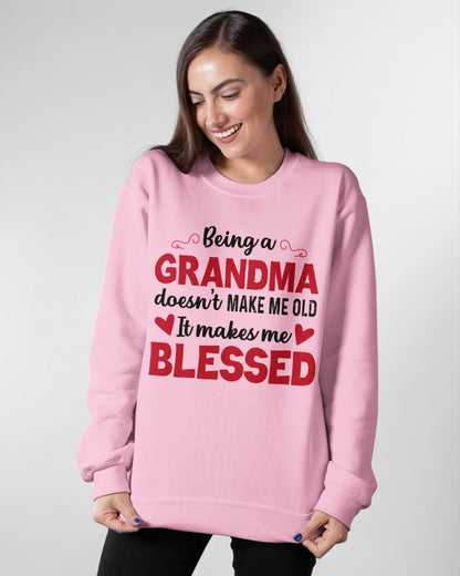 BEING A GRANDMA DOESN'T MAKE ME OLD- IT MAKES ME BLESSED snow00 (SKU10-11)
