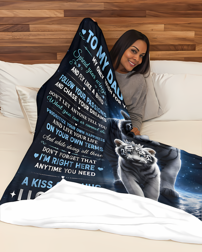 Special Gift For Your Daughter Blanket - From Mom (SKU2606-90)