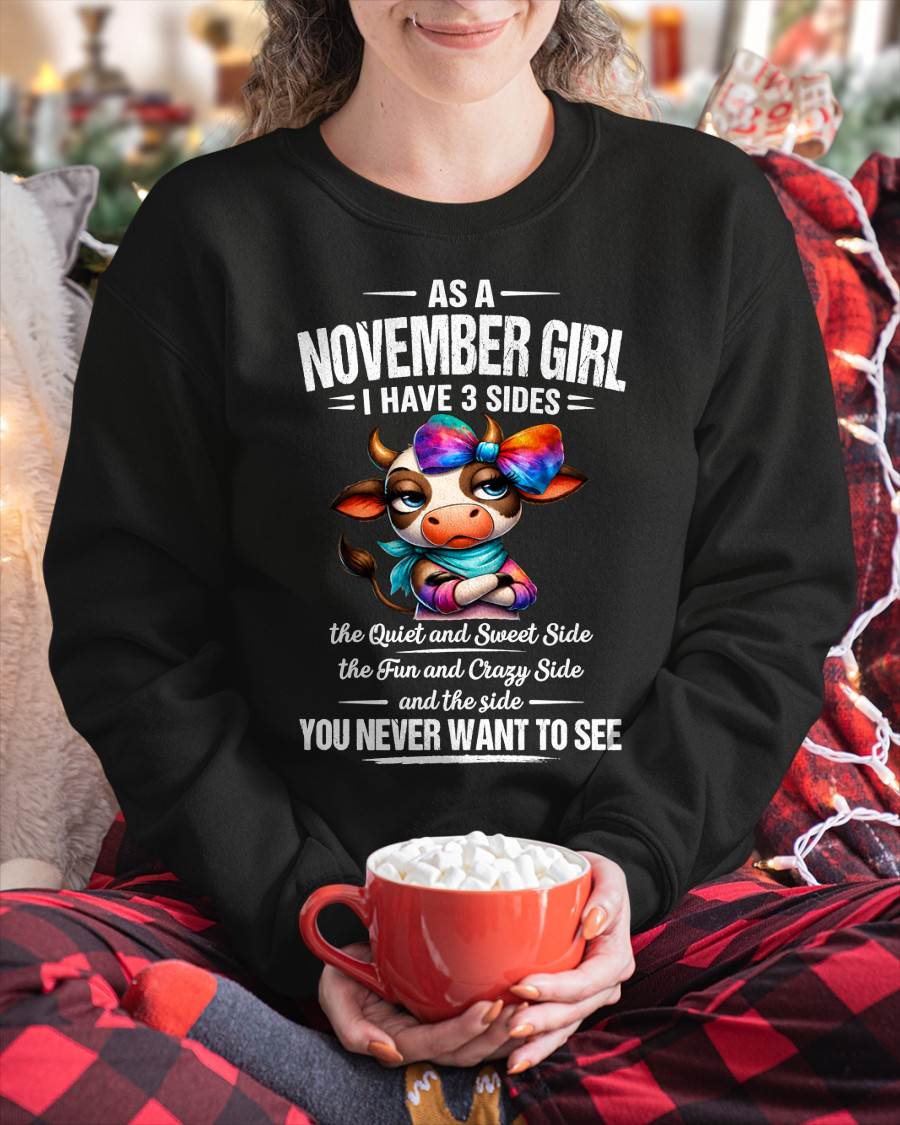 NOVEMBER SHIRT, I HAVE 3 SIDES - SNOW11 (SKU2605-103-11)