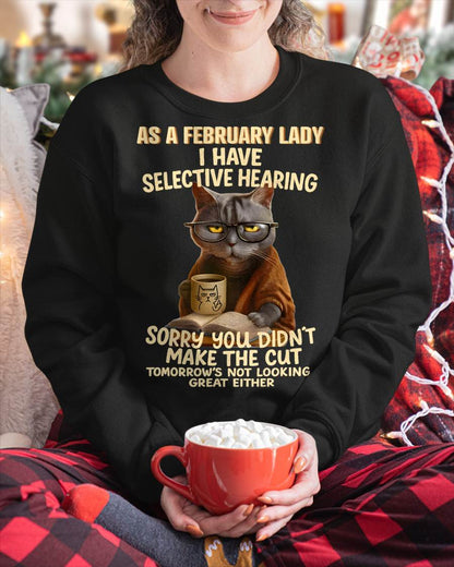 FEBRUARY SHIRT, SORRY YOU DIDN’T MAKE THE CUT - SNOW02 (SKU2603-122-02)