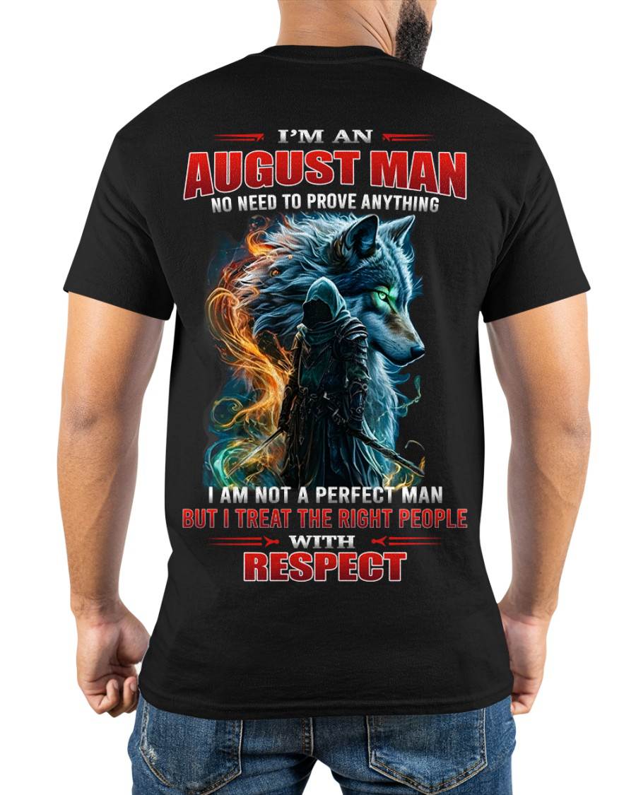 AUGUST, I’M AN AUGUST MAN NO NEED TO PROVE ANYTHING - SNOW MALE08 (SKU26T-01-67-08)