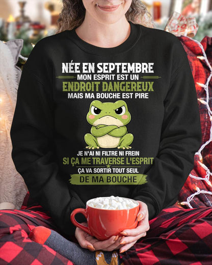 SEPTEMBRE SHIRT JE N'AI NI FILTRE NI FREIN - SNOW09 (SKU2605-144-09)