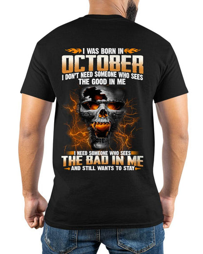 OCTOBER, I DON’T NEED SOMEONE WHO SEES THE GOOD IN ME SNOW MALE10 (SKU2602-53-10)