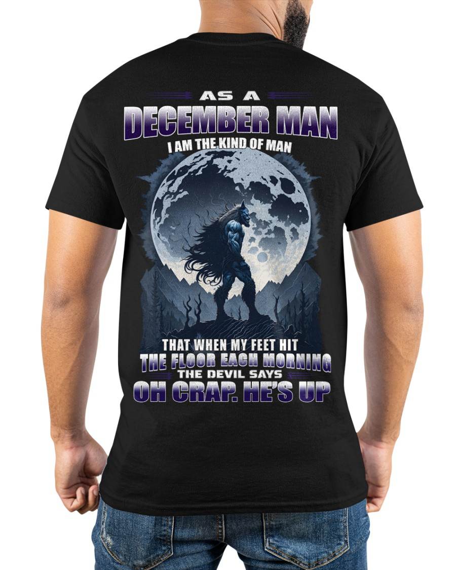 DECEMBER, THE DEVIL SAYS OH CRAP, HE’S UP-SNOW MALE12 (SKU26T-01-56-12)