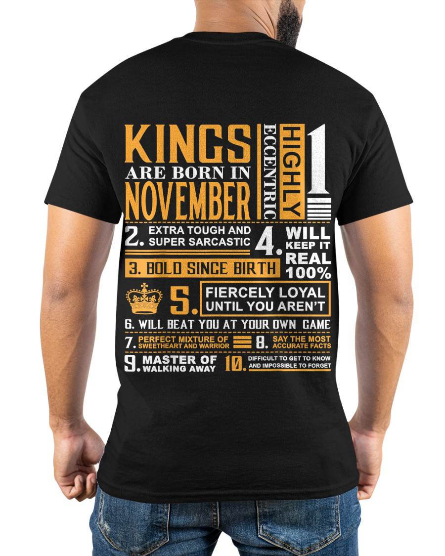 NOVEMBER, KINGS ARE BORN IN NOVEMBER – SNOW MALE11 (SKU2602-51-11)