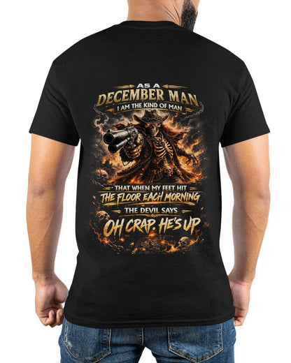 DECEMBER. THE DEVIL SAYS OH CRAP. HE’S UP - SNOW MALE12 (SKU2602-195-12)