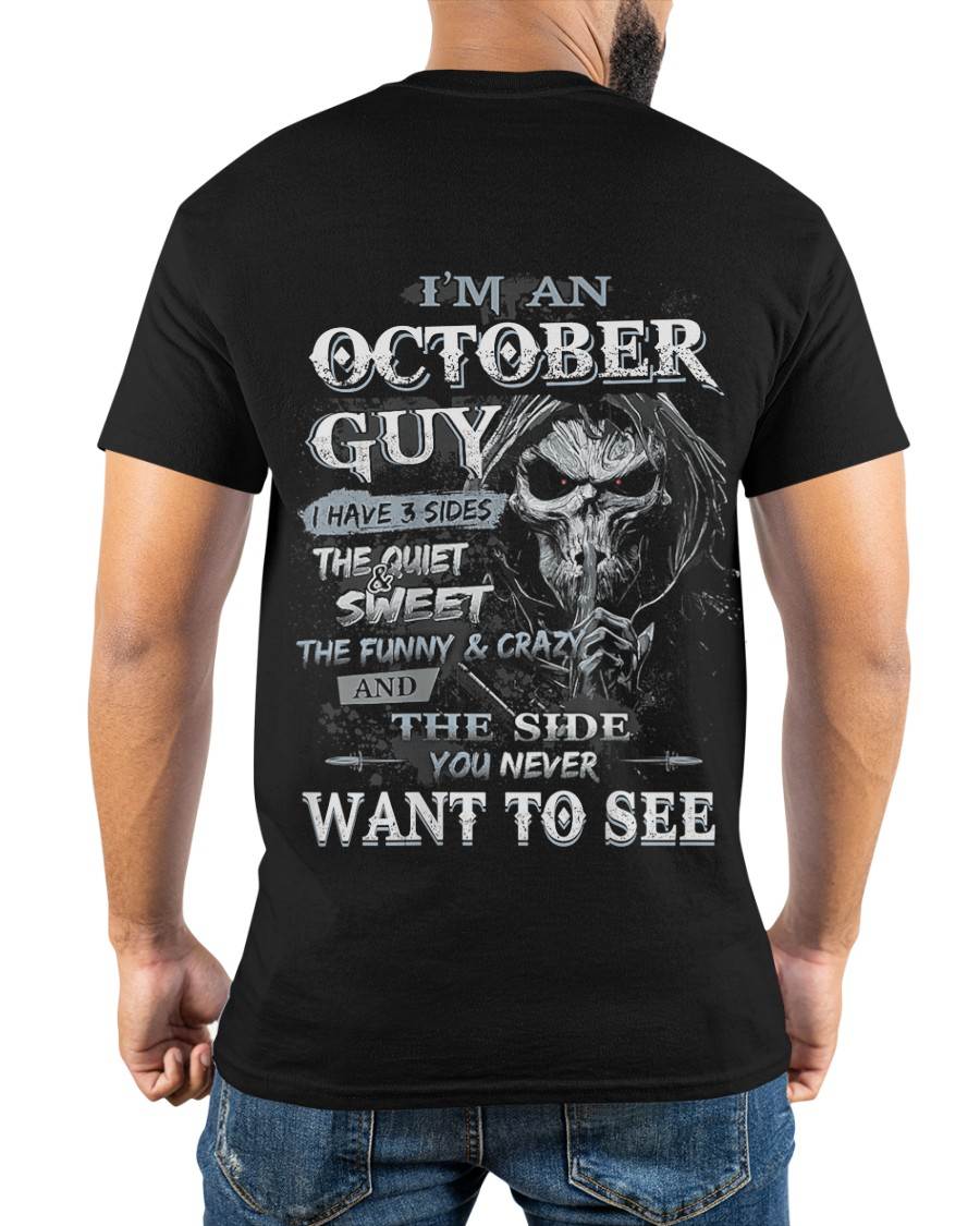 OCTOBER, I HAVE 3 SIDES THE QUIET & SWEET THE FUNNY & CRAZY-SNOW MALE10 (SKU07-60-10)