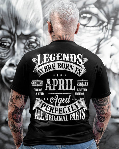 APRIL, LEGENDS WERE BORN IN APRIL-SNOW MALE04 (SKU08-37-04)