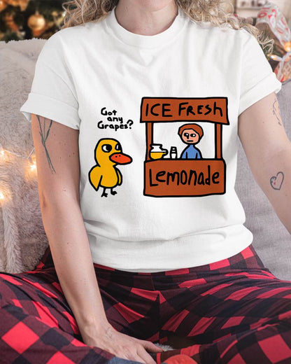 The Duck Song Got Any Grapes Funny Meme T-Shirt