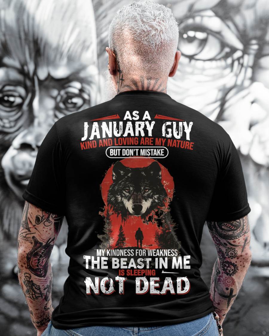 JANUARY, KIND AND LOVING ARE MY NATURE-SNOW MALE01 (SKU26T-01-17-01)