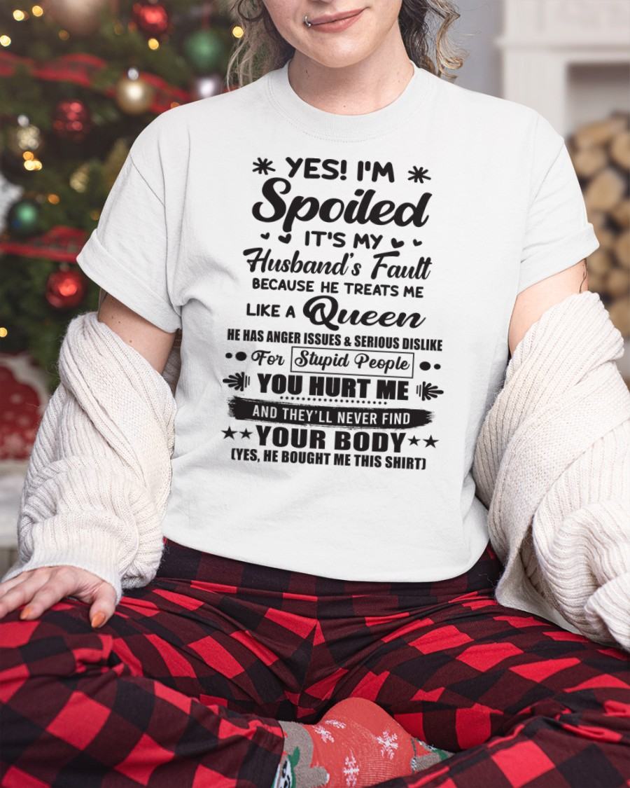 SPOILED WIFE - GIFT FROM HUSBAND - SNOW01 (SKU26T-01107-01)