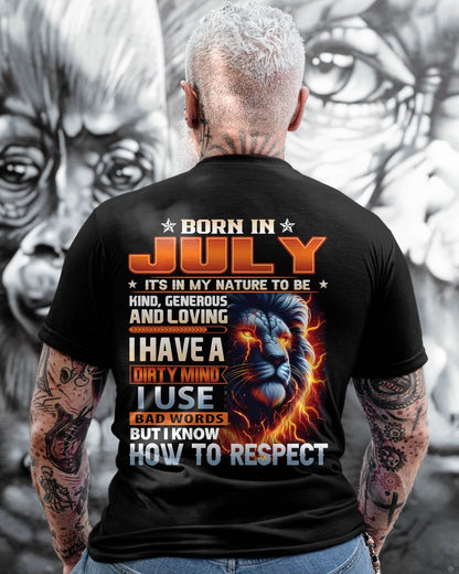 JULY, I KNOW HOW TO RESPECT – SNOW MALE07 (SKU08-84-07)