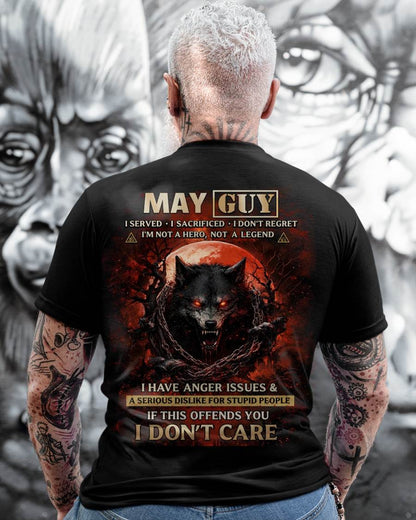 MAY SHIRT, I SERVED I SACRIFICED I DON’T REGRET – SNOW MALE05 (SKU2602-163-05)
