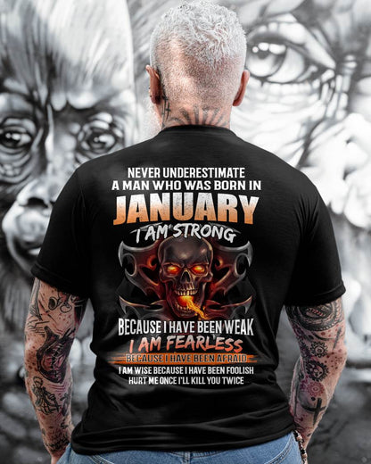 JANUARY SHIRT, I AM FEARLESS – SNOW MALE01 (SKU2602-173-01)