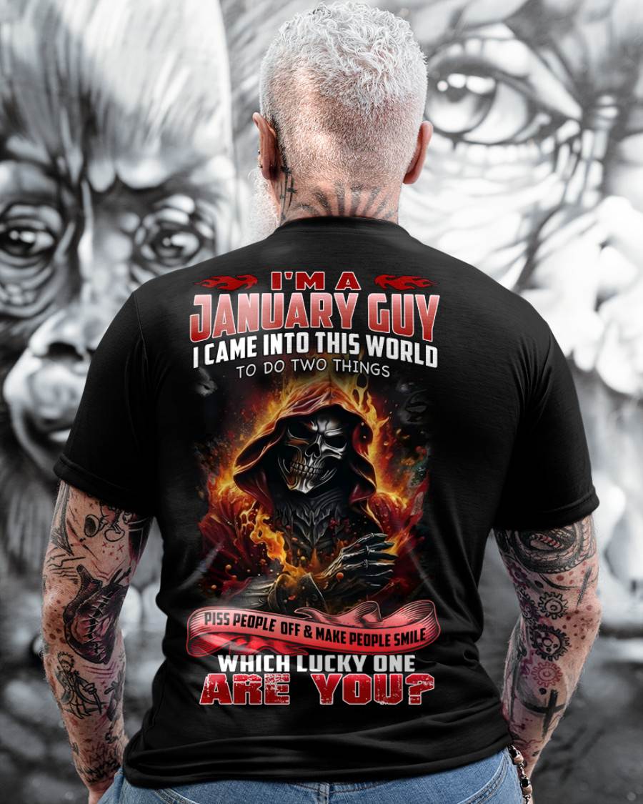 JANUARY, WHICH LUCKY ONE ARE YOU? – SNOW MALE01 (SKU26T-01110-01)