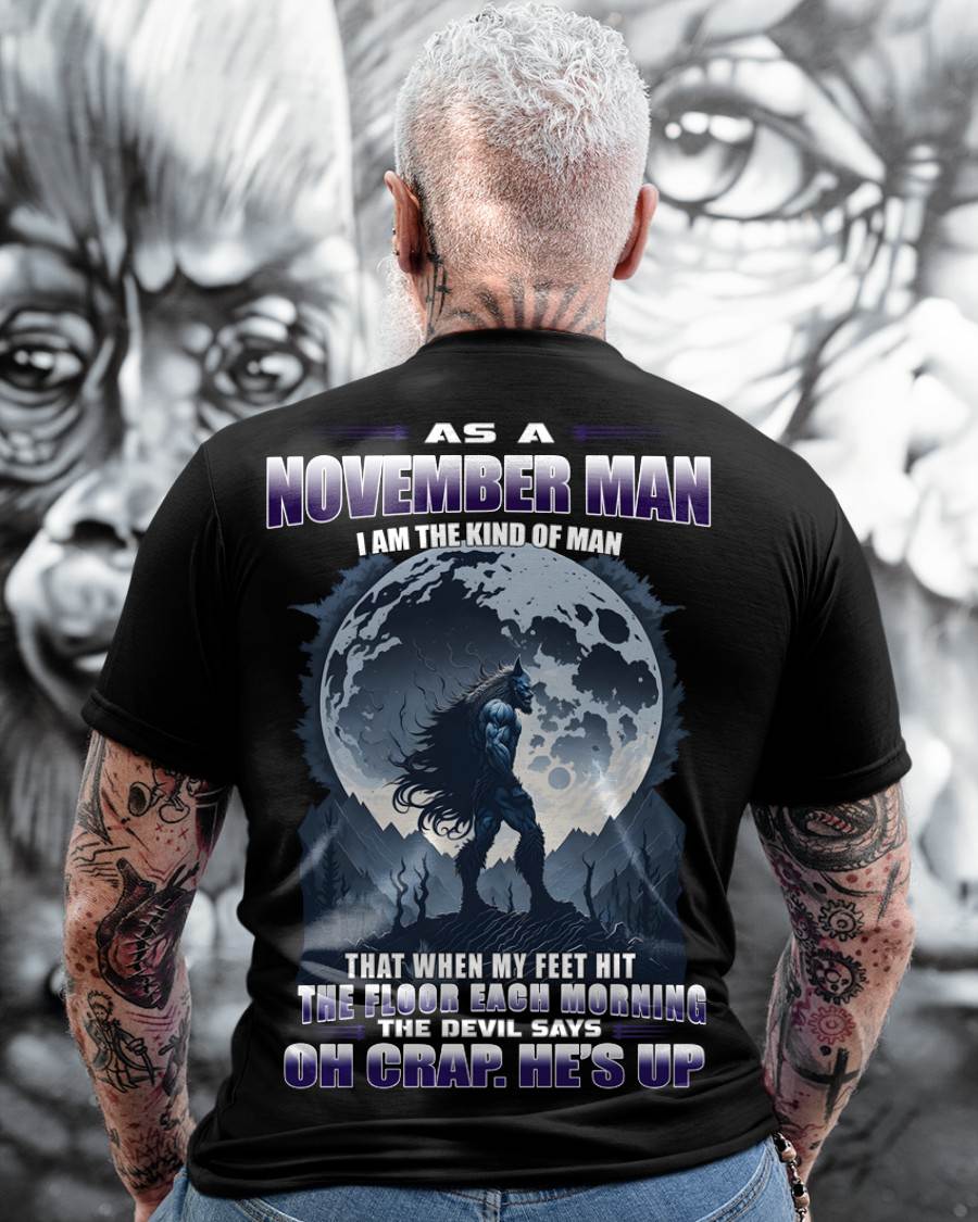 NOVEMBER, THE DEVIL SAYS OH CRAP, HE’S UP-SNOW MALE11 (SKU26T-01-56-11)