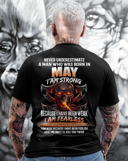 MAY SHIRT, I AM FEARLESS – SNOW MALE05 (SKU2602-173-05)