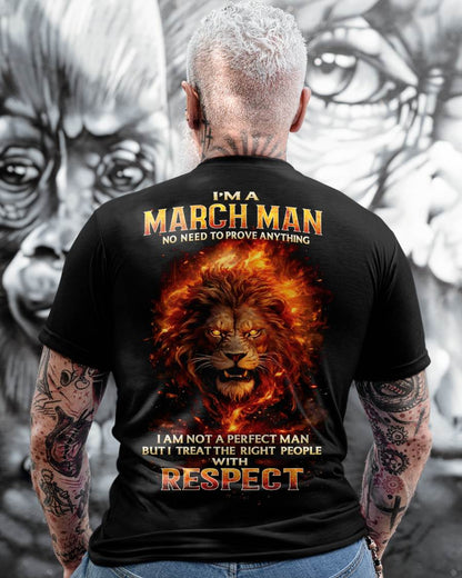 MARCH, NO NEED TO PROVE ANYTHING I AM NOT A PERFECT MAN - SNOW MALE03 (SKU26T-0177-03)
