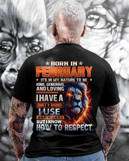 FEBRUARY, I KNOW HOW TO RESPECT – SNOW MALE02 (SKU08-84-02)