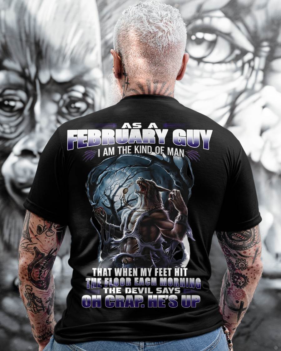 FEBRUARY, I AM THE KIND OF MAN-MALE02 (SKU12-326-02)