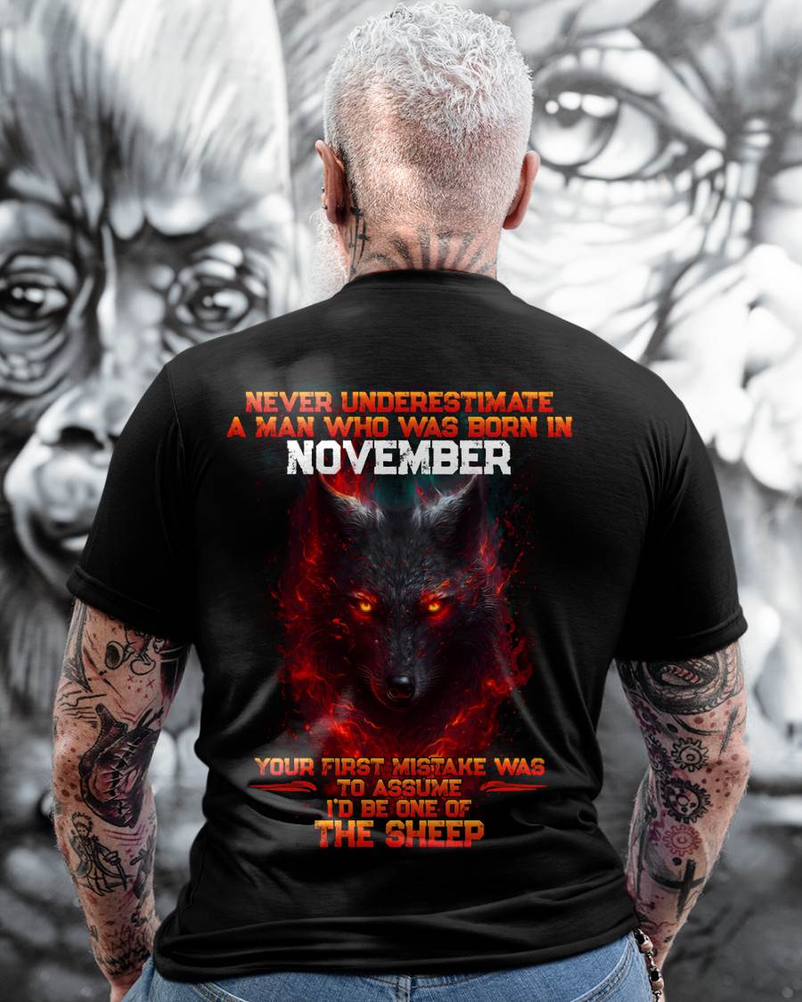 NOVEMBER, I'D BE ONE OF THE SHEEP - SNOW MALE11 (SKU2602-131-11)