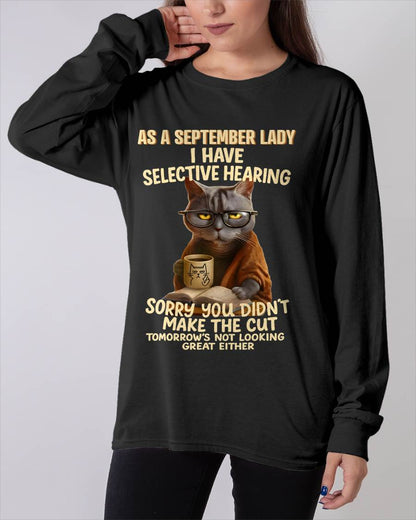 SEPTEMBER SHIRT, SORRY YOU DIDN’T MAKE THE CUT - SNOW09 (SKU2603-122-09)
