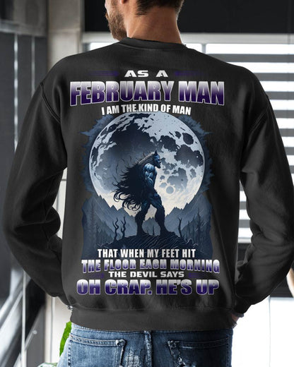 FEBRUARY, THE DEVIL SAYS OH CRAP, HE’S UP-SNOW MALE02 (SKU26T-01-56-02)