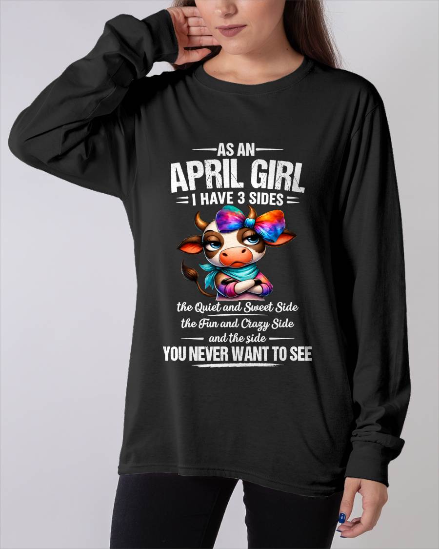 APRIL SHIRT, I HAVE 3 SIDES - SNOW04 (SKU2605-103-04)