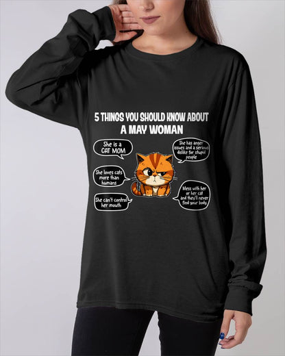 MAY SHIRT, 5 THINGS YOU SHOULD KNOW ABOUT THIS WOMAN - SNOW05 (SKU2604-312-05)