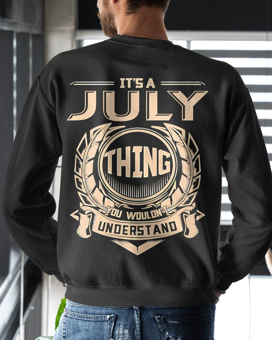 JULY, THING YOU WOULDN’T UNDERSTAND – SNOW MALE07 (SKU09-17-07)