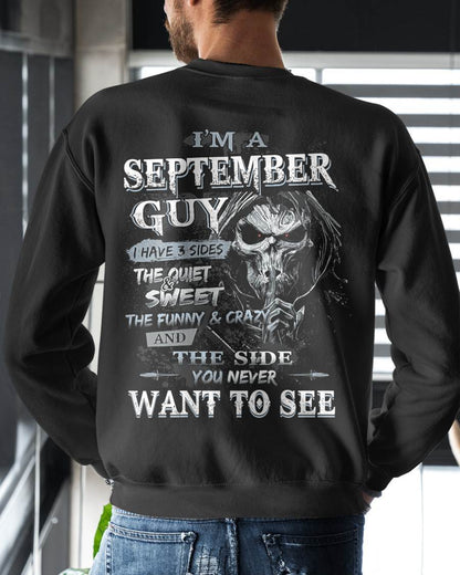 SEPTEMBER, I HAVE 3 SIDES THE QUIET & SWEET THE FUNNY & CRAZY-SNOW MALE09 (SKU07-60-09)