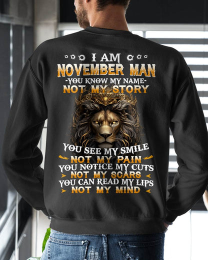 NOVEMBER, YOU KNOW MY NAME NOT MY STORY – SNOW MALE11 (SKU2602-70-11)