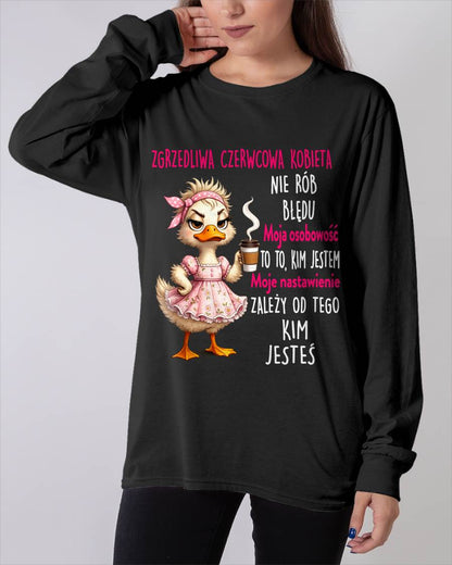 CZERWCOWA, Moje nastawienie ZALEŻY OD TEGO KIM JESTEŚ - SNOW PO06 (SKU2606-56-06)