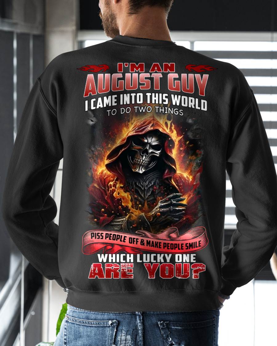 AUGUST, WHICH LUCKY ONE ARE YOU? – SNOW MALE08 (SKU26T-01110-08)