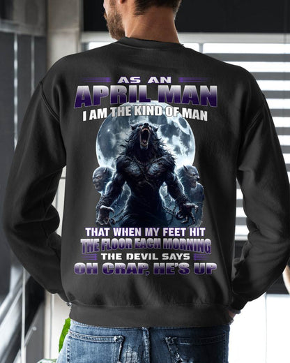 APRIL, THE DEVIL SAYS OH CRAP, HE’S UP – SNOW MALE 04 (SKU26T-01170-04)