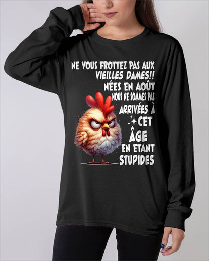 AOÛT, NE VOUS FROTTEZ PAS AUX VIEILLES DAMES !! - SNOW08 (SKU2605-87-08)