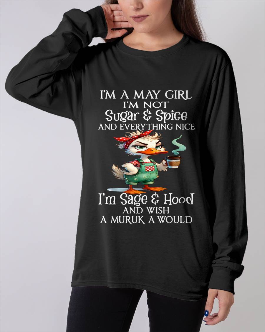 MAY SHIRT, I’M NOT SUGAR & SPICE - SNOW MALE05 (SKU2603-44-05)