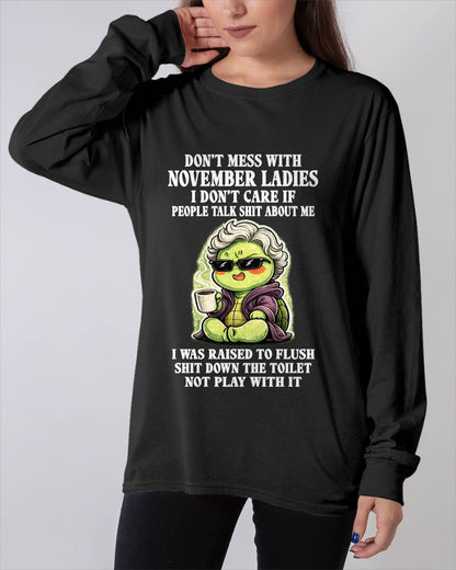 NOVEMBER SHIRT, I DON’T CARE IF PEOPLE TALK SHIT ABOUT ME - SNOW11 (SKU2604-265-11)
