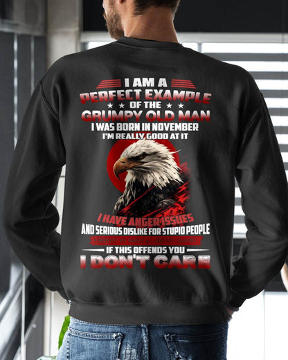 NOVEMBER SHIRT, I PROTECT MY FAMILY & I LOVE MY COUNTRY - SNOWMALE11 (SKU26T-01299-11)