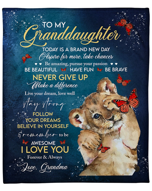 BLANKET FOR GRANDDAUGHTER FROM GRANDMA FULL