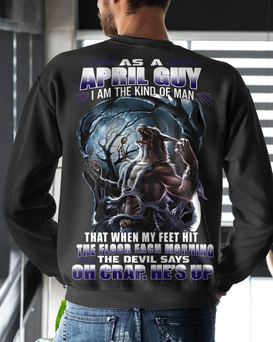 APRIL, I AM THE KIND OF MAN-MALE04 (SKU12-326-04)