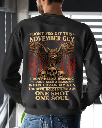 NOVEMBER SHIRT, I DON’T NEED A WARNING - SNOWMALE11 (SKU2604-124-11)