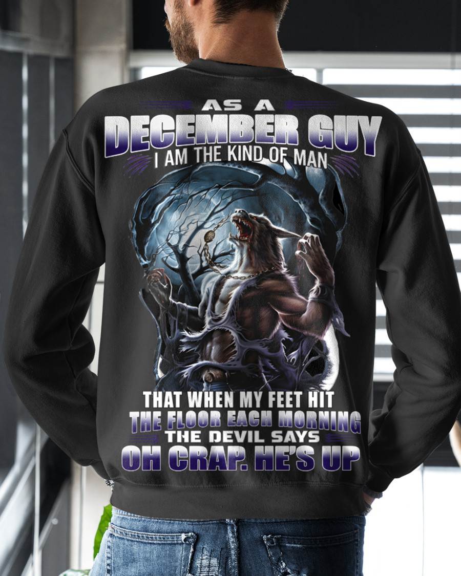 DECEMBER, I AM THE KIND OF MAN-MALE12 (SKU12-326-12)