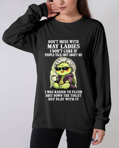 MAY SHIRT, I DON’T CARE IF PEOPLE TALK SHIT ABOUT ME - SNOW05 (SKU2604-265-05)