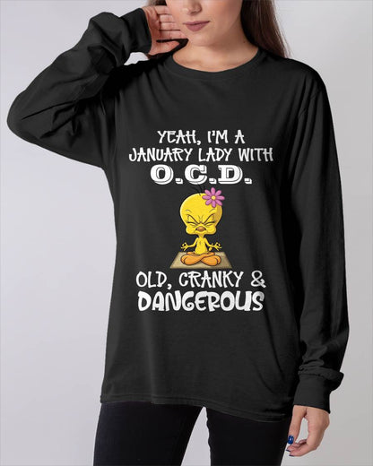 JANUARY SHIRT, OLD CRANKY DANGEROUS - SNOW01 (SKU2606-65-01)