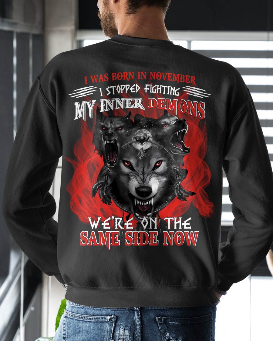 NOVEMBER, WE’RE ON THE SAME SIDE NOW – SNOW MALE11 (SKU26T-01144-11)