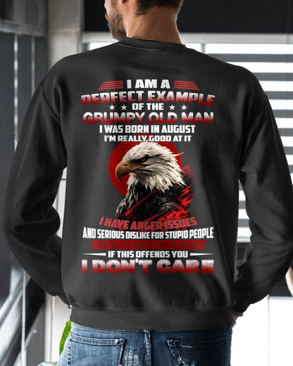 AUGUST SHIRT, I PROTECT MY FAMILY & I LOVE MY COUNTRY - SNOWMALE08 (SKU26T-01299-08)